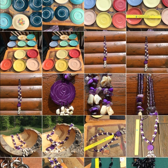 HERBS 🌱 VTG Over and Back HERBS Portugal Pasta🍝 SALAD SERVICE BOWL - Picture 9 of 14